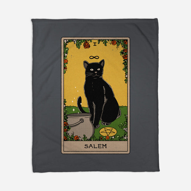 Salem The Cat-none fleece blanket-Thiago Correa