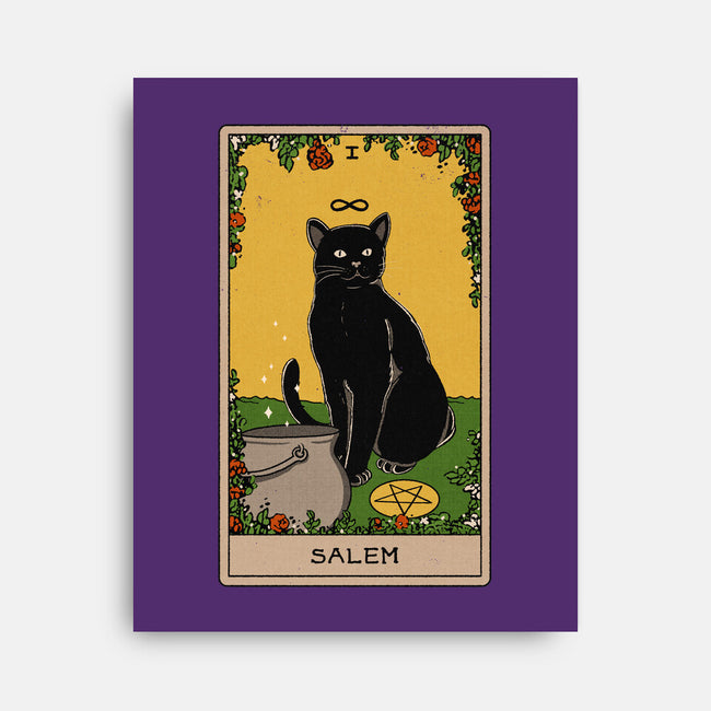 Salem The Cat-none stretched canvas-Thiago Correa