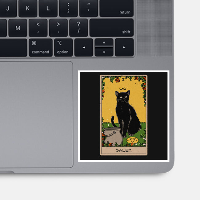 Salem The Cat-none glossy sticker-Thiago Correa