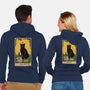 Salem The Cat-unisex zip-up sweatshirt-Thiago Correa