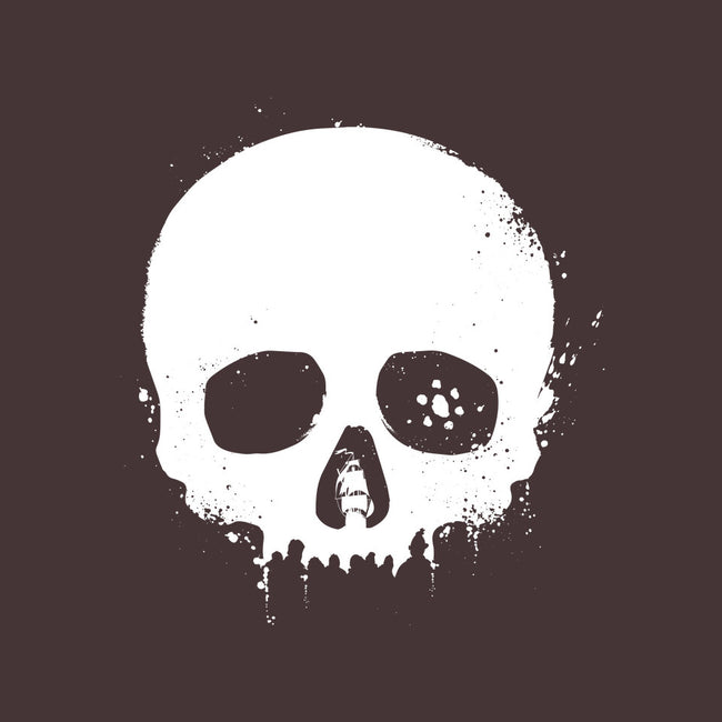 Under The Goon Docks-womens basic tee-DrMonekers