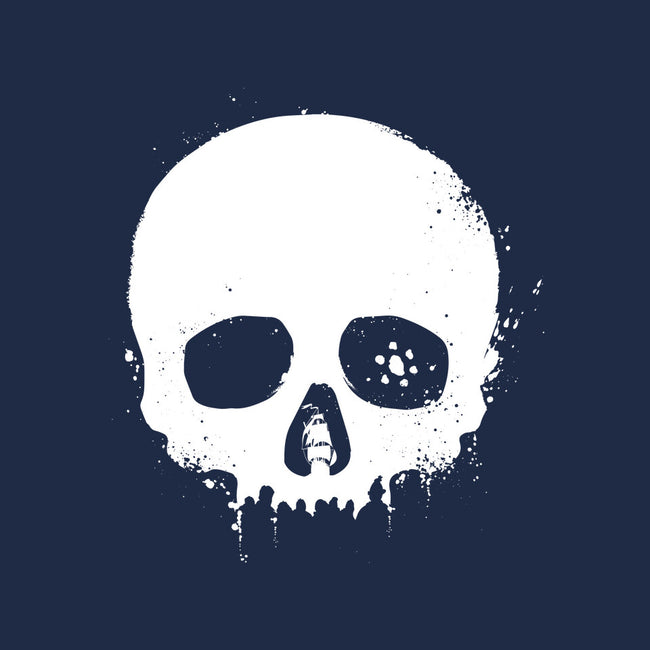 Under The Goon Docks-womens basic tee-DrMonekers