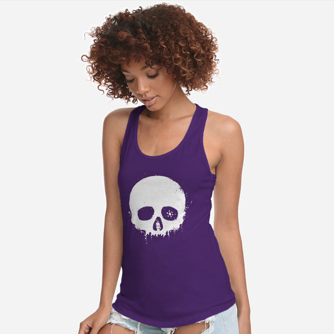 Under The Goon Docks-womens racerback tank-DrMonekers