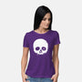 Under The Goon Docks-womens basic tee-DrMonekers