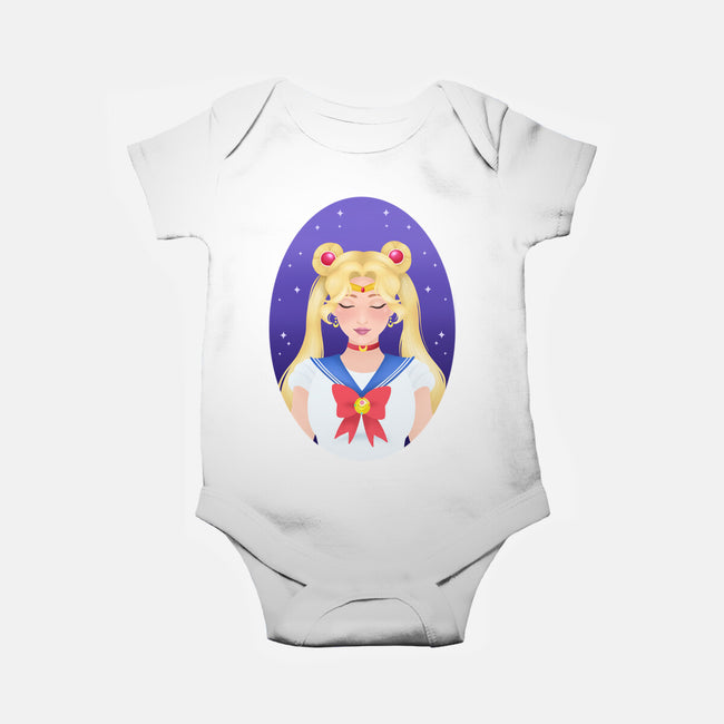 Sailor Stars-baby basic onesie-kosmicsatellite