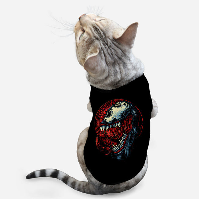 Emblem Of Violence-cat basic pet tank-glitchygorilla