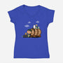 Oktoberfest Nuts-womens v-neck tee-Boggs Nicolas