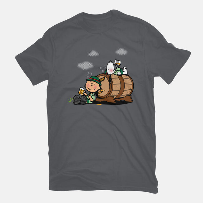 Oktoberfest Nuts-unisex basic tee-Boggs Nicolas