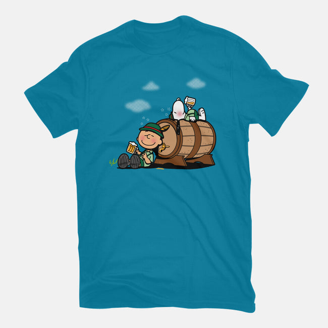 Oktoberfest Nuts-unisex basic tee-Boggs Nicolas