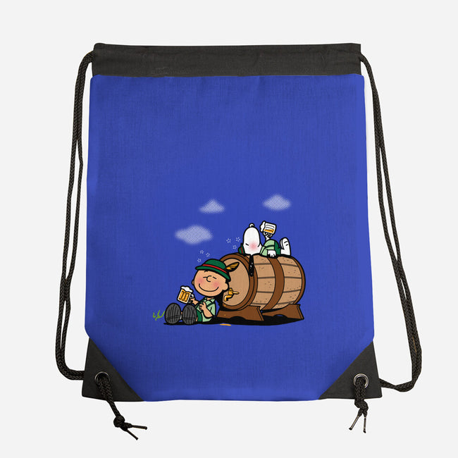 Oktoberfest Nuts-none drawstring bag-Boggs Nicolas