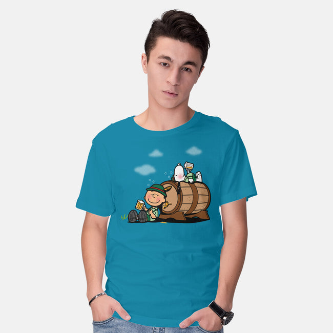 Oktoberfest Nuts-mens basic tee-Boggs Nicolas