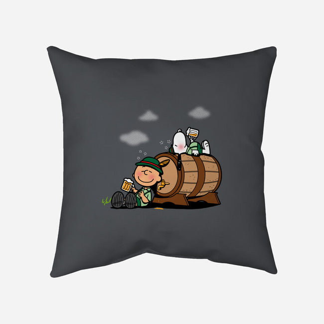 Oktoberfest Nuts-none removable cover w insert throw pillow-Boggs Nicolas