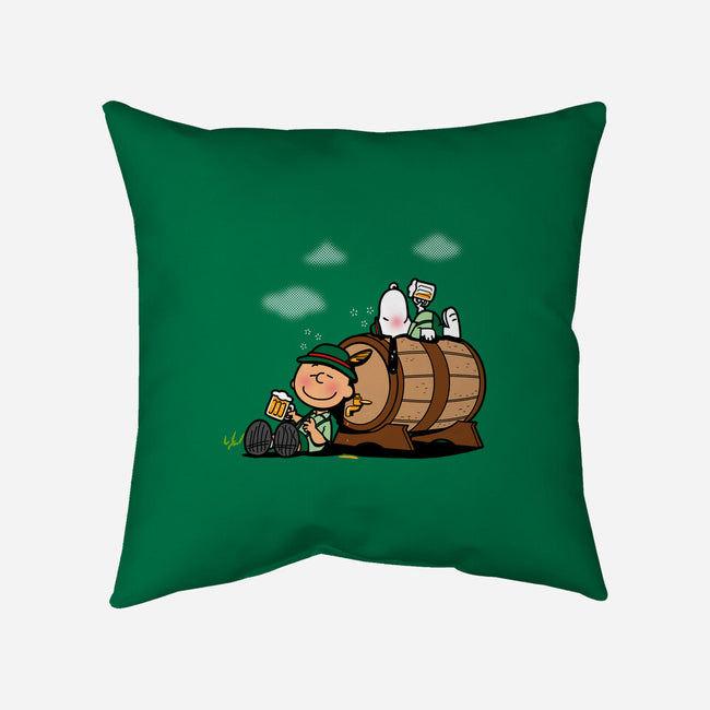 Oktoberfest Nuts-none removable cover w insert throw pillow-Boggs Nicolas