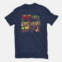 Visit Isla Nublar-womens fitted tee-goodidearyan