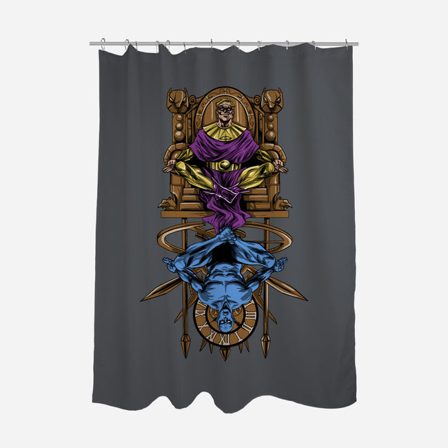 Kings And Gods-none polyester shower curtain-zascanauta