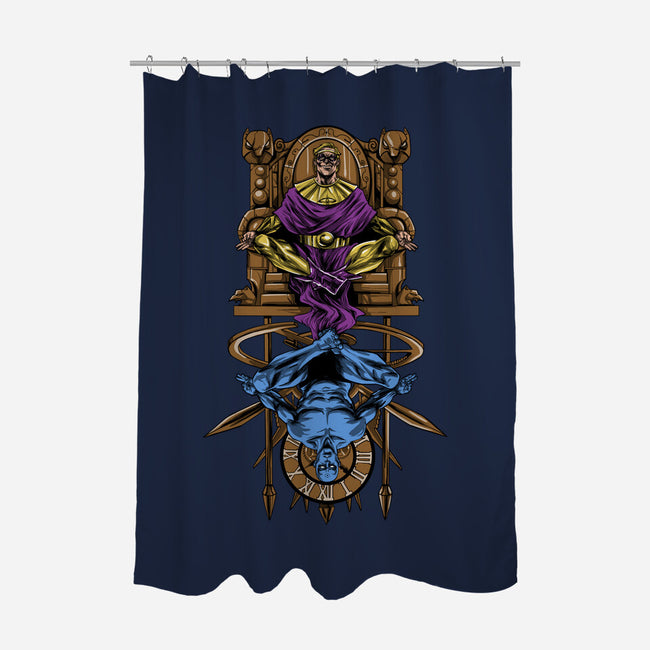 Kings And Gods-none polyester shower curtain-zascanauta