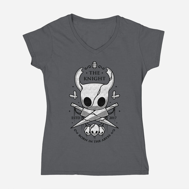 The Child Of The Abyss-womens v-neck tee-Alundrart