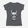 The Child Of The Abyss-womens v-neck tee-Alundrart