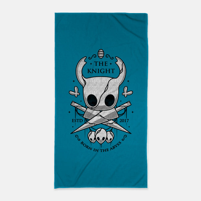 The Child Of The Abyss-none beach towel-Alundrart