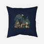 Halloween Forest-none removable cover throw pillow-tobefonseca