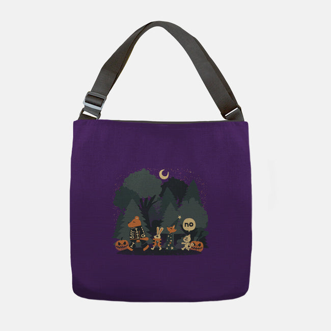 Halloween Forest-none adjustable tote-tobefonseca