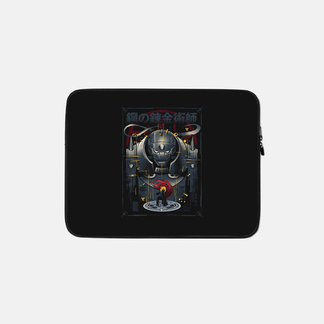 The Armored Alchemist-none zippered laptop sleeve-silentOp