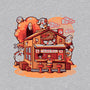 Anime Ramen Shop-womens v-neck tee-eduely