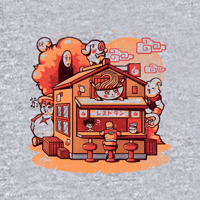 Anime Ramen Shop-womens basic tee-eduely