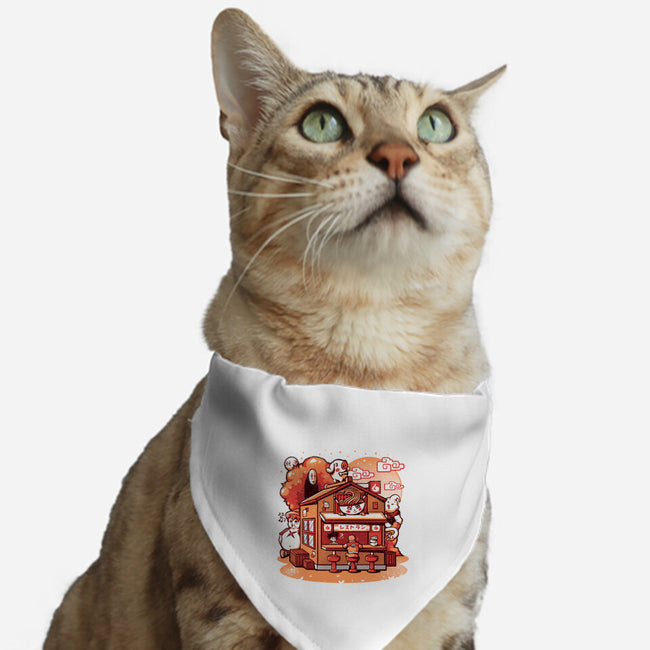 Anime Ramen Shop-cat adjustable pet collar-eduely