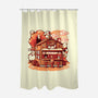 Anime Ramen Shop-none polyester shower curtain-eduely