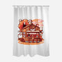 Anime Ramen Shop-none polyester shower curtain-eduely