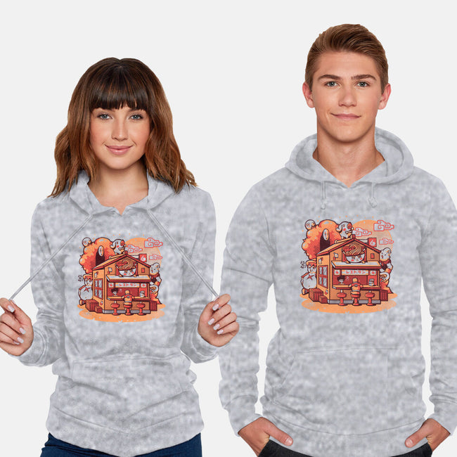 Anime Ramen Shop-unisex pullover sweatshirt-eduely