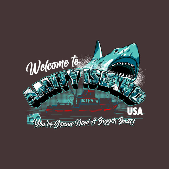 Welcome To Amity Island-none adjustable tote-goodidearyan