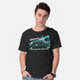 Welcome To Amity Island-mens basic tee-goodidearyan