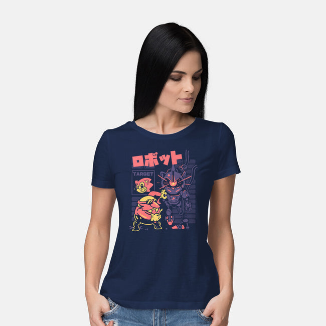 Evil Creation-womens basic tee-Sketchdemao