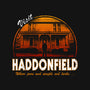 Visit Haddonfield-unisex baseball tee-Apgar Arts
