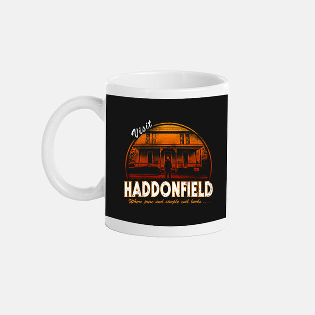 Visit Haddonfield-none glossy mug-Apgar Arts