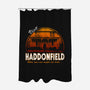 Visit Haddonfield-none polyester shower curtain-Apgar Arts