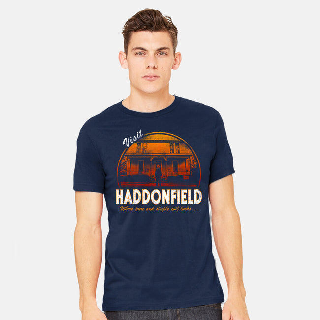 Visit Haddonfield-mens heavyweight tee-Apgar Arts