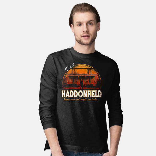 Visit Haddonfield-mens long sleeved tee-Apgar Arts