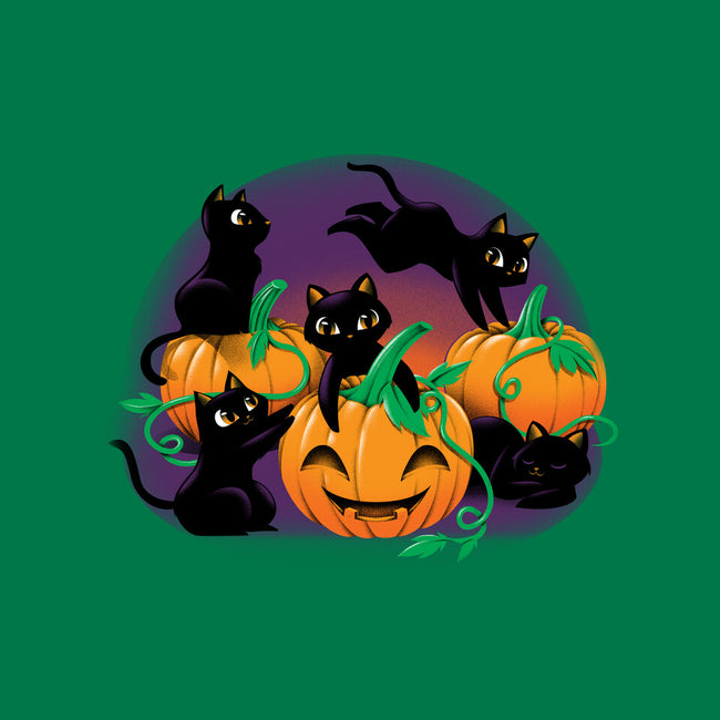 Hello Cat Halloween-none drawstring bag-tobefonseca