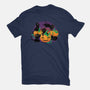 Hello Cat Halloween-mens heavyweight tee-tobefonseca