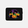 Hello Cat Halloween-none zippered laptop sleeve-tobefonseca