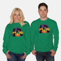 Hello Cat Halloween-unisex crew neck sweatshirt-tobefonseca