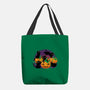 Hello Cat Halloween-none basic tote-tobefonseca