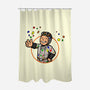 Polka Dot Boy-none polyester shower curtain-Boggs Nicolas