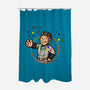 Polka Dot Boy-none polyester shower curtain-Boggs Nicolas