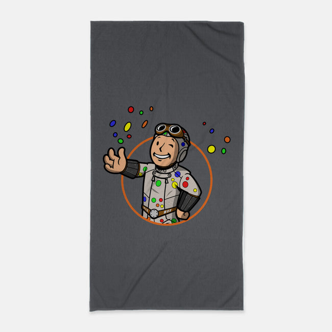 Polka Dot Boy-none beach towel-Boggs Nicolas