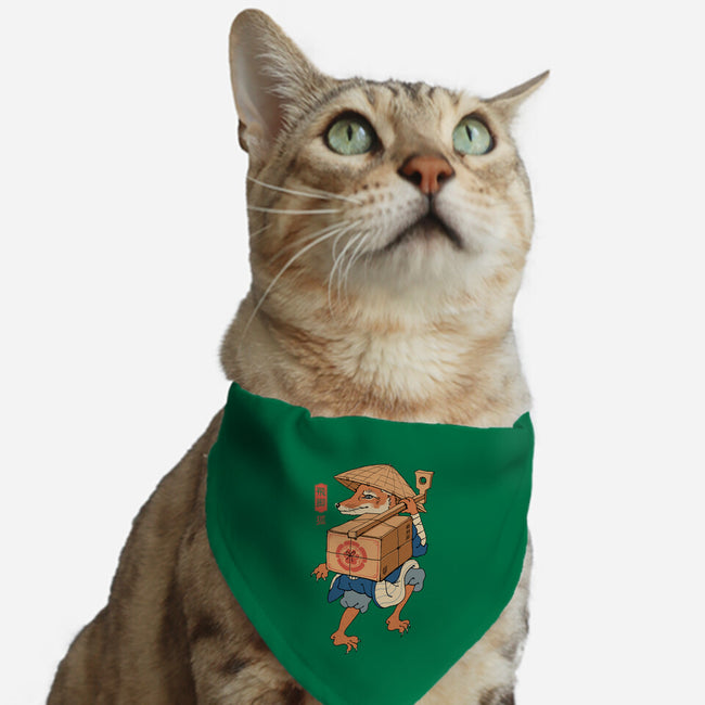 Hikyaku Fox-cat adjustable pet collar-vp021