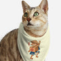 Hikyaku Fox-cat bandana pet collar-vp021